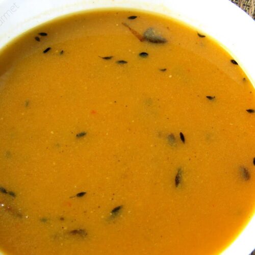 indiai vöröslencse leves