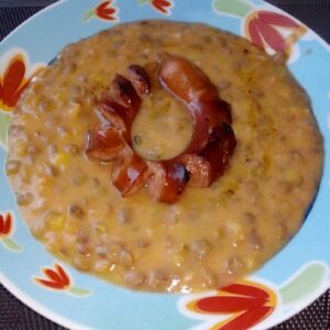 lencsefőzelék konzervből