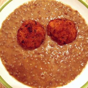 menzás lencsefőzelék